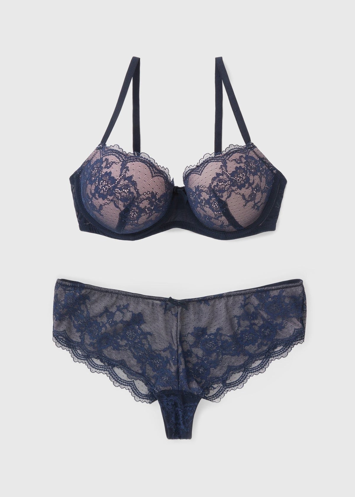 Lace Co Ord Bra & Knicker Set