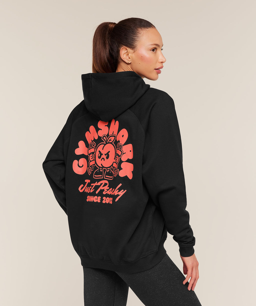 Just Peachy Graphic Hoodie