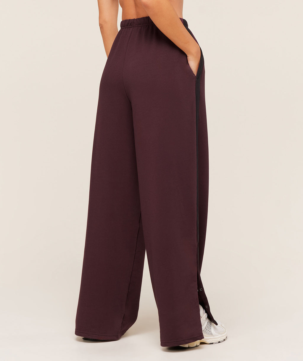 Retro Stripe Snap Pant