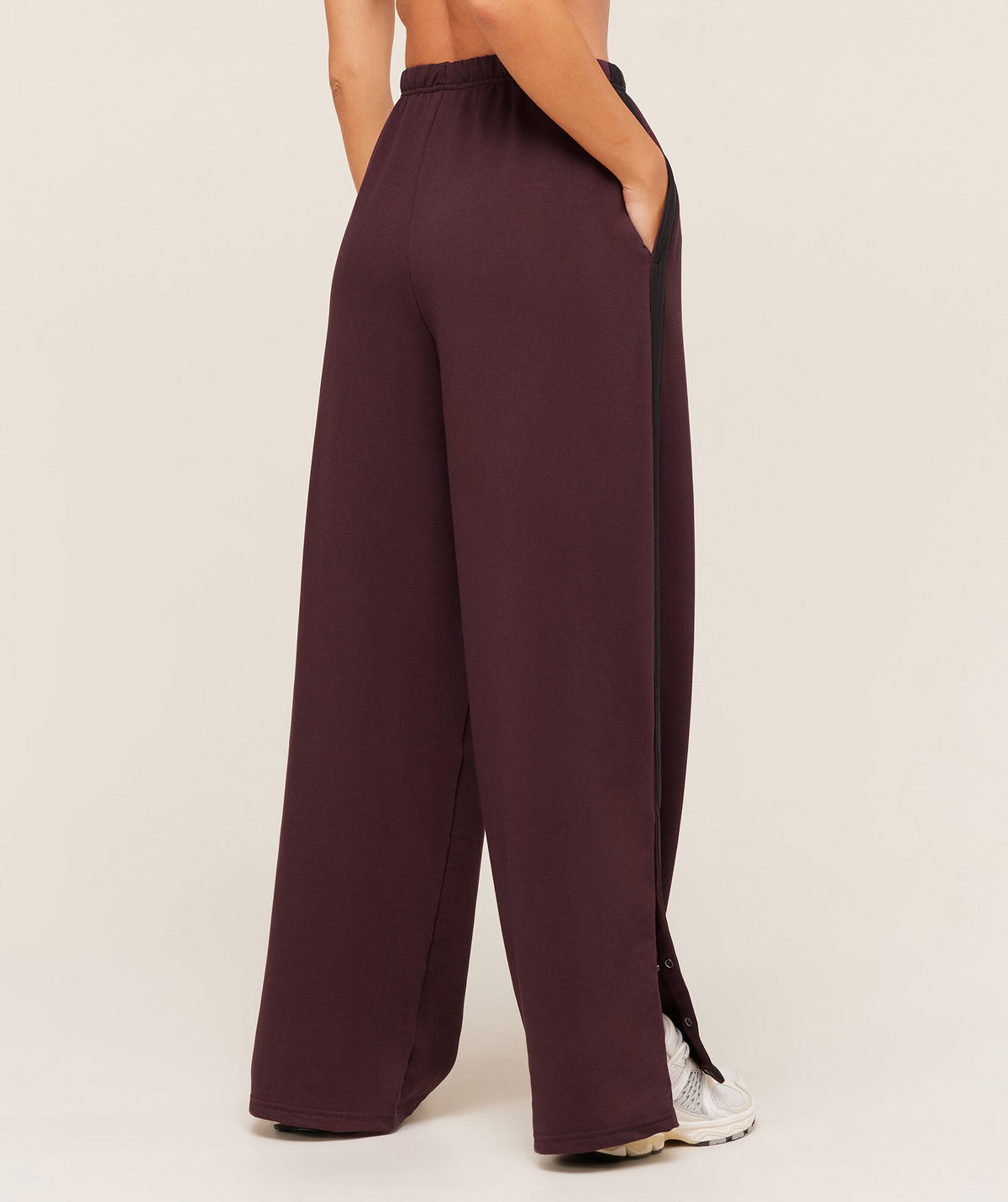 Retro Stripe Snap Pant