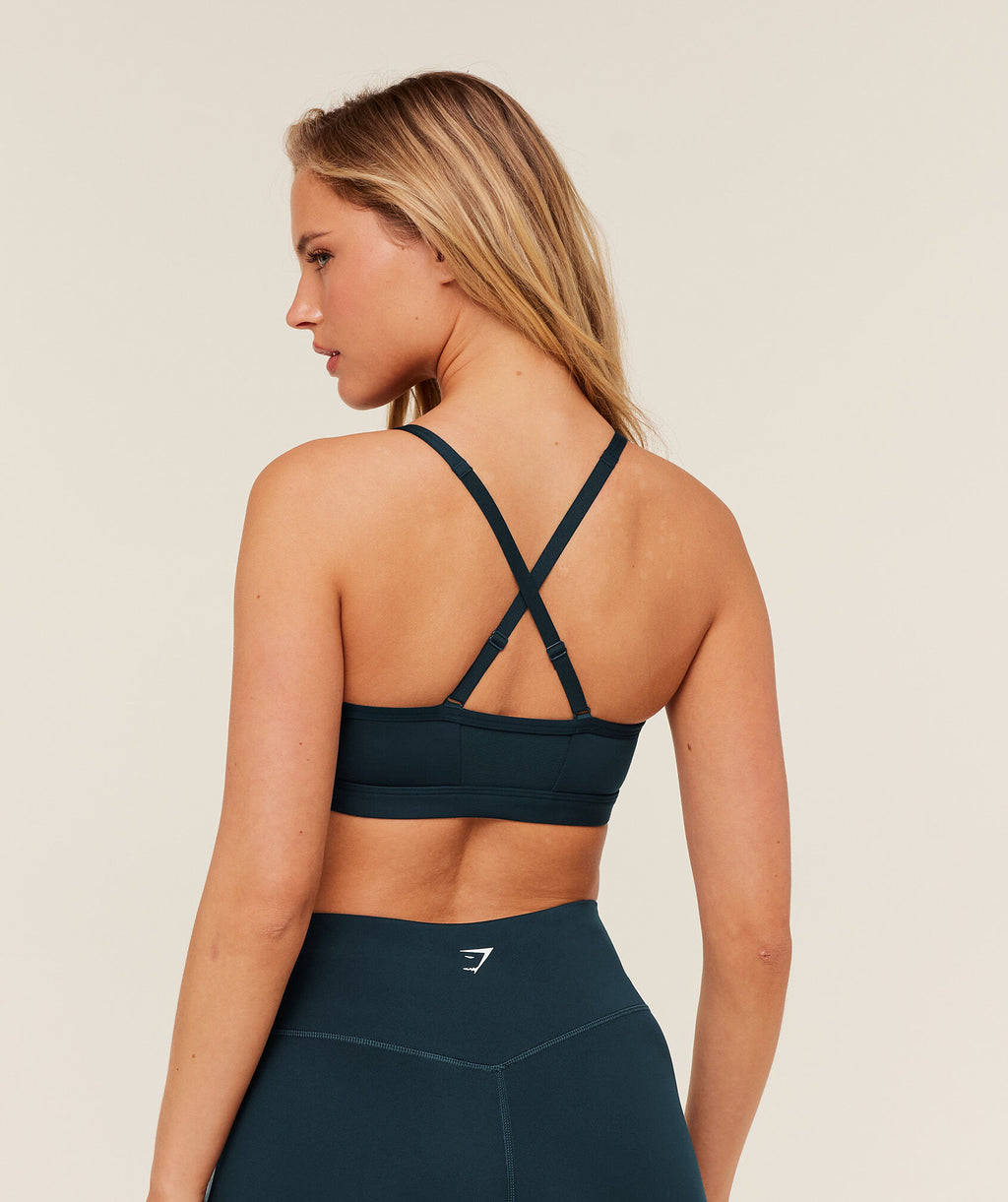 Ruched Sports Bra