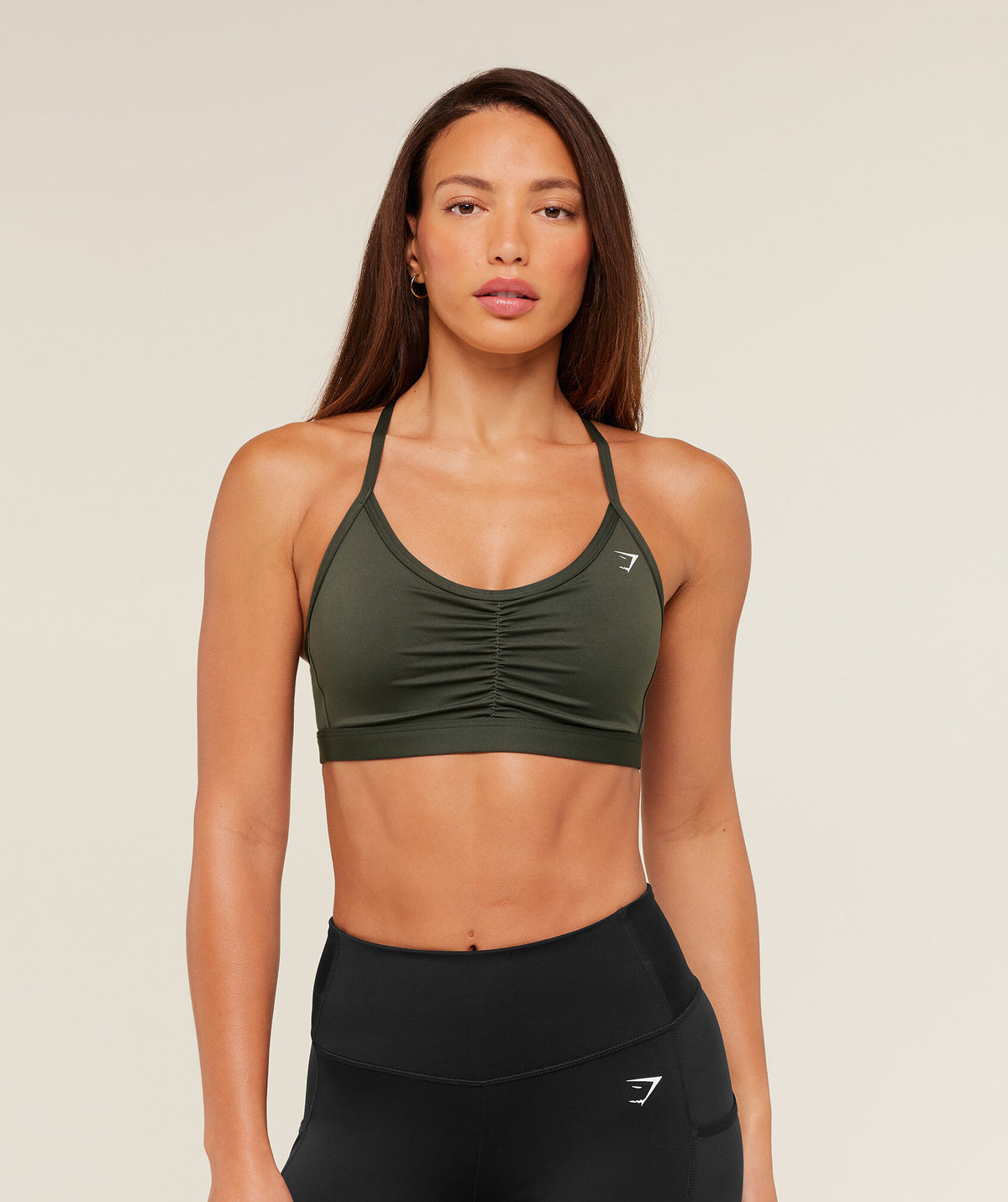 Ruched Sports Bra