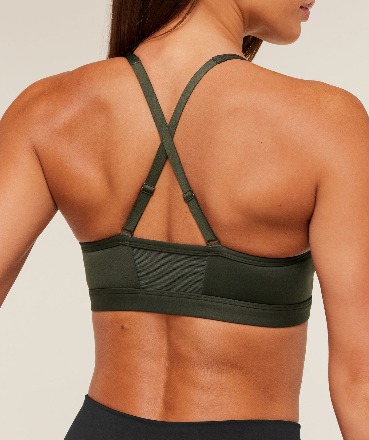 Ruched Sports Bra