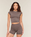 Poise Crew Neck Short Sleeve Top