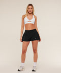 Flutter Woven Short