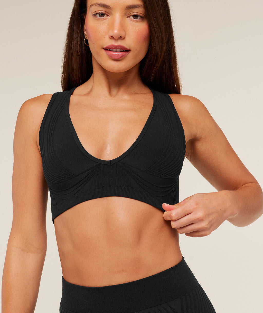 Selective Terry Light Support Sports Bra