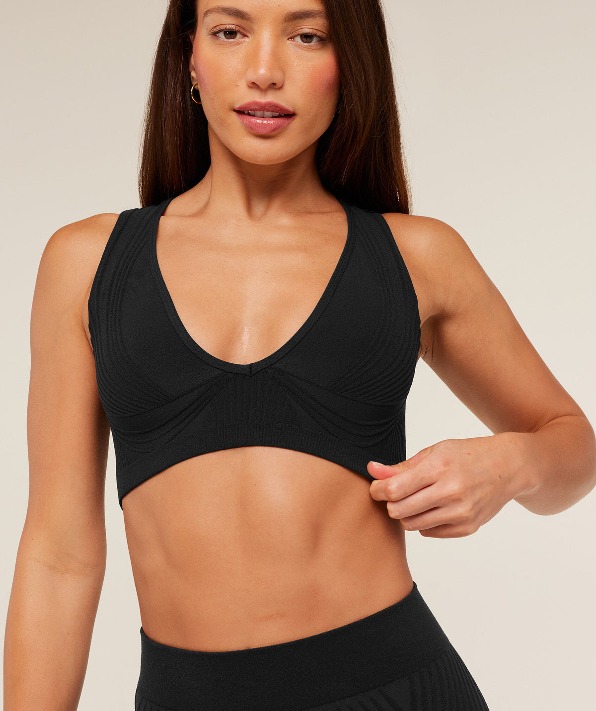 Selective Terry Light Support Sports Bra