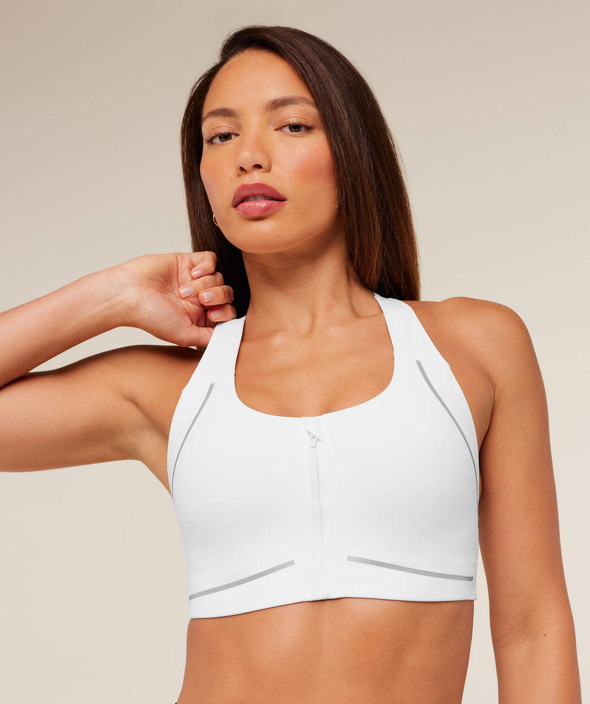 Running Zip Bra
