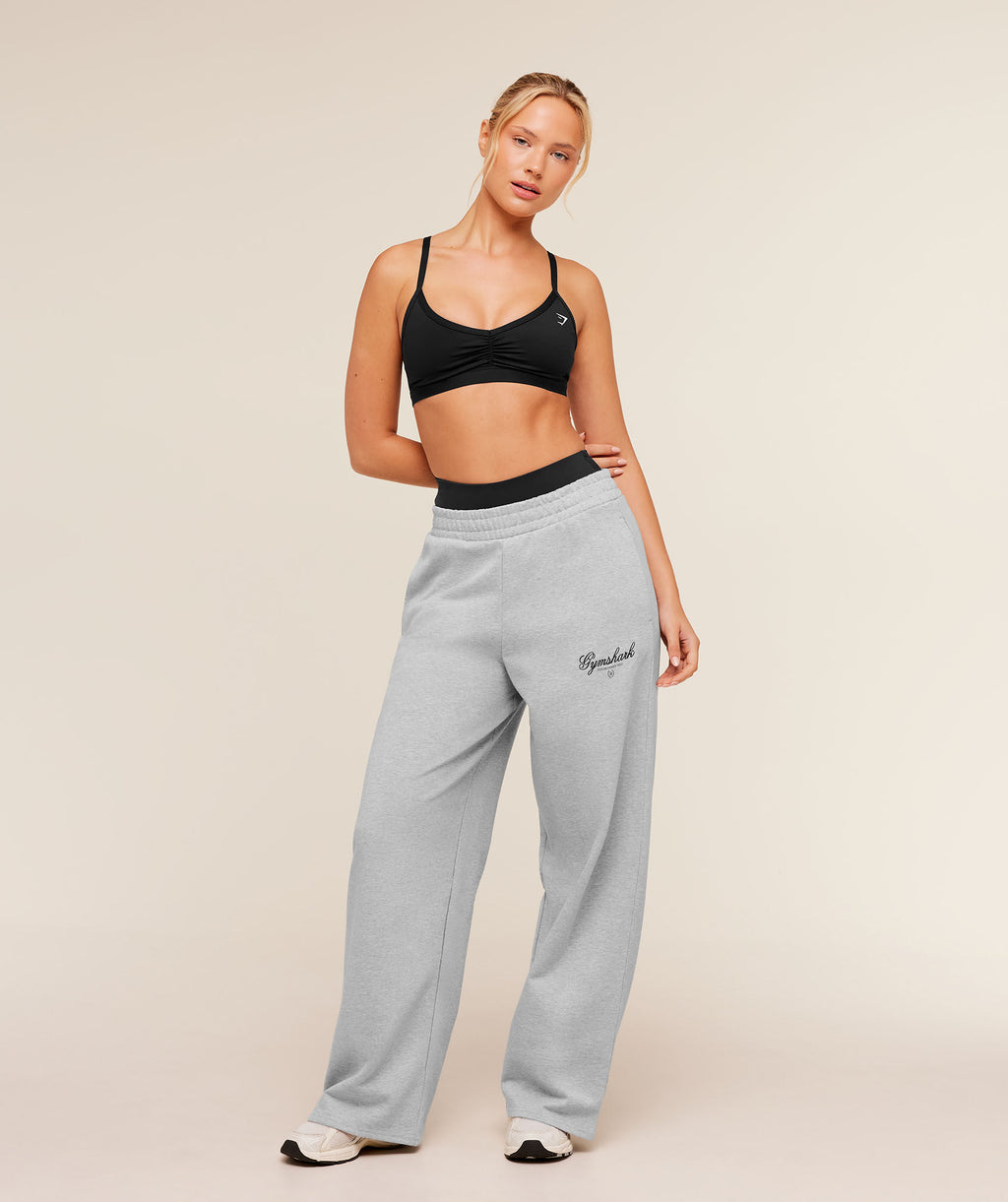 Script Embroidery Jogger