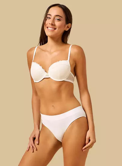 Pack of 3 - Ribbed Seamless Briefs