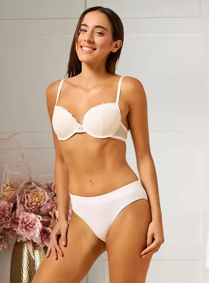 Pack of 3 - Ribbed Seamless Briefs