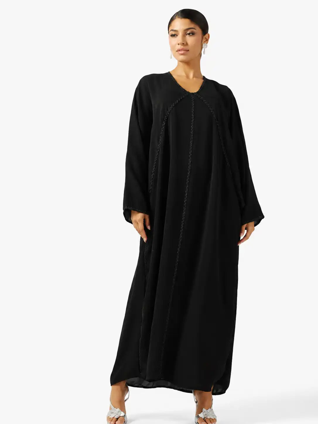 Elegant Black Modest Abaya