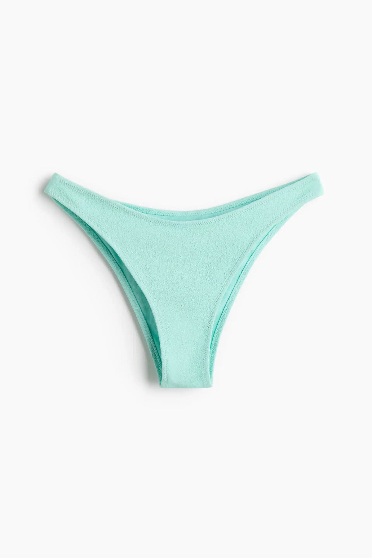 Mint Green Two-Piece Crinkle Bikini Set