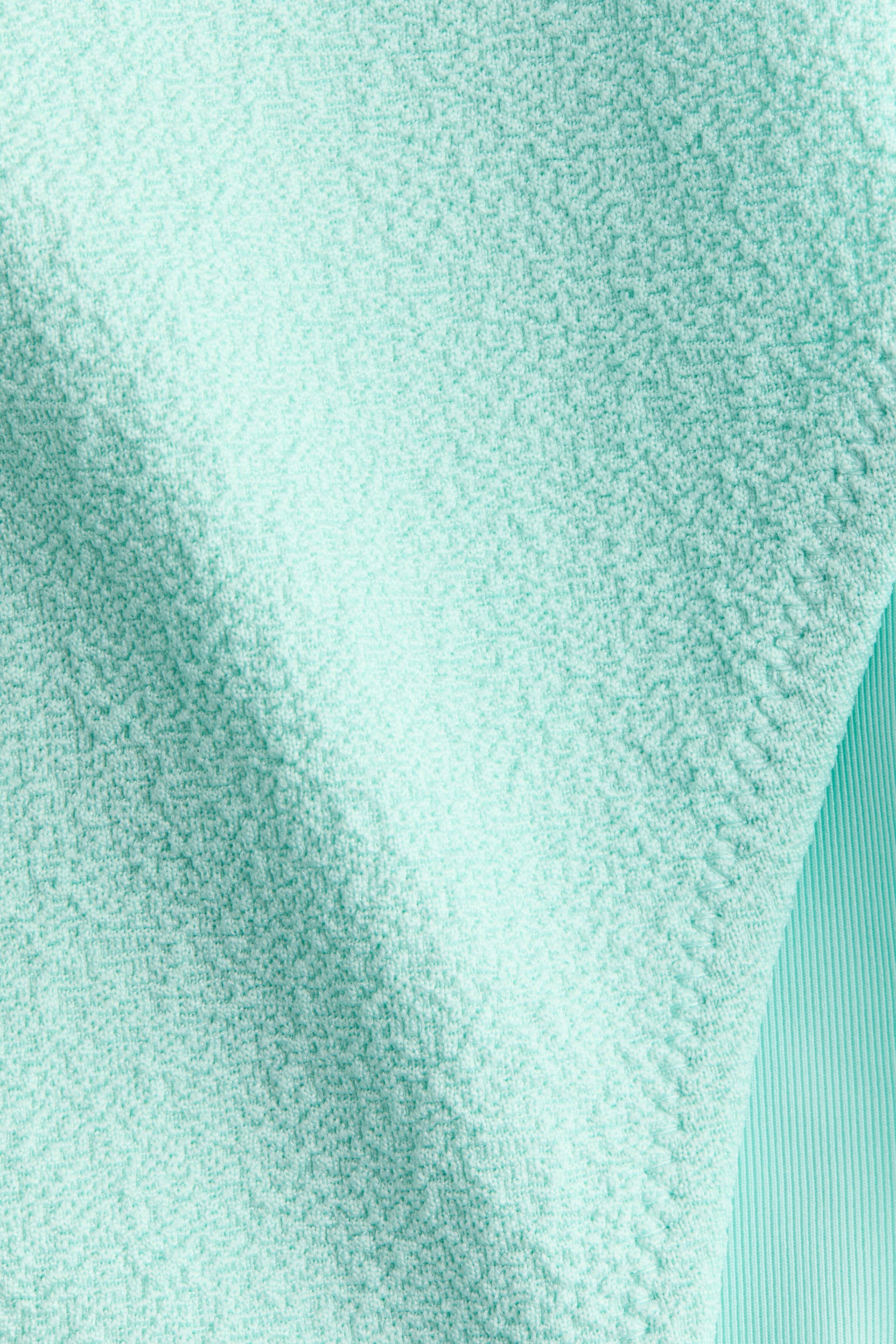 Mint Green Two-Piece Crinkle Bikini Set