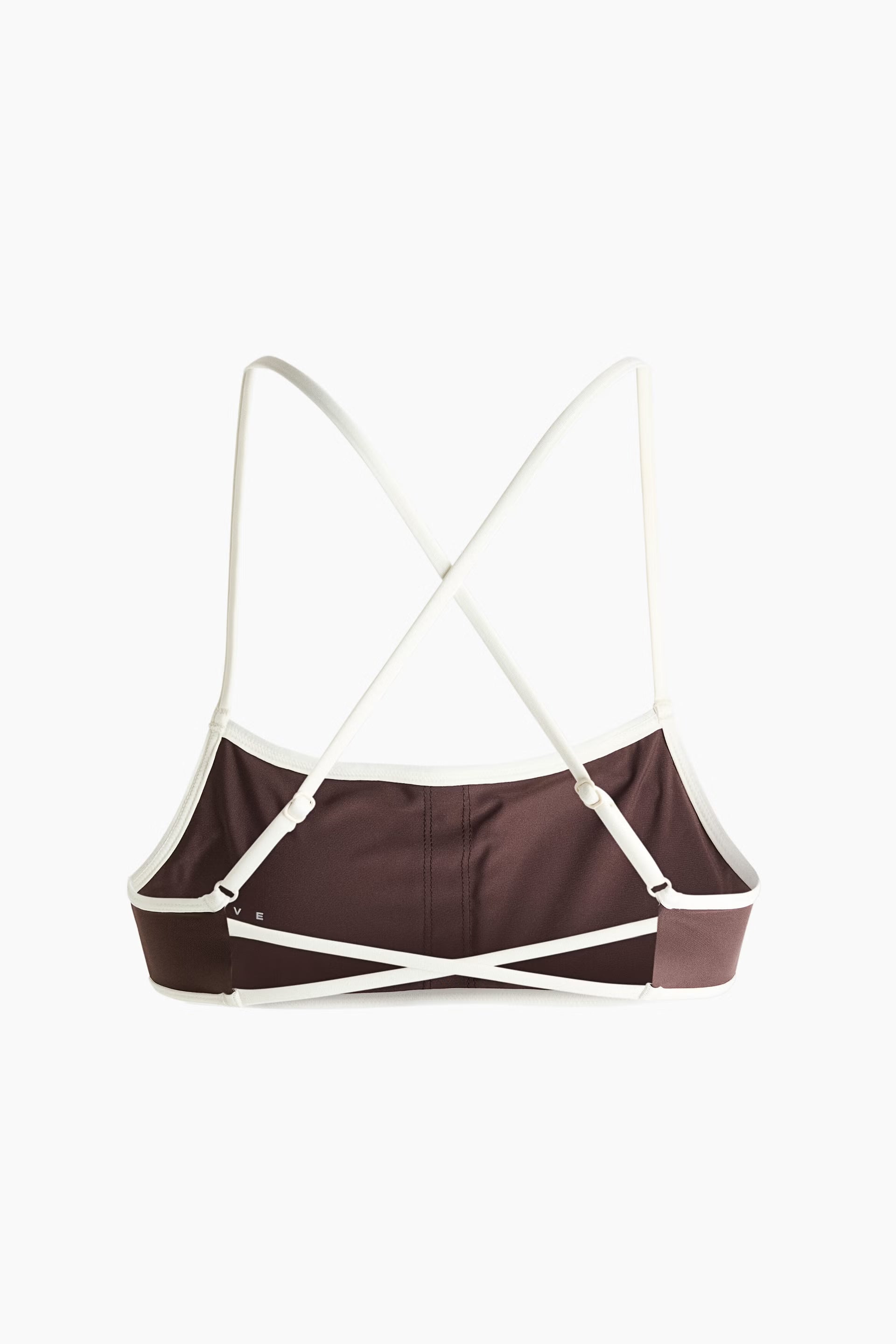 Women's Butter Coffee Padded Sports Bikini Set
