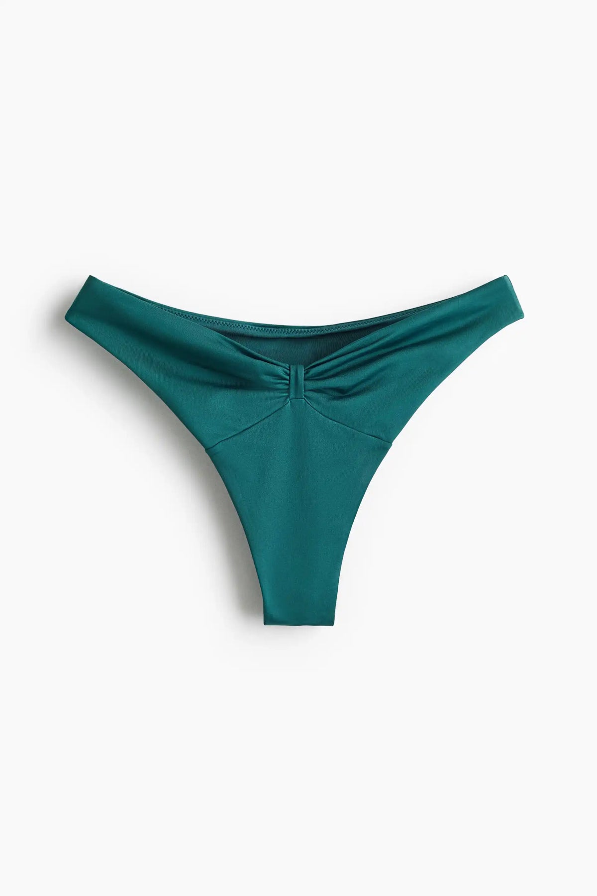 Teal Green Ruched Bikini Set