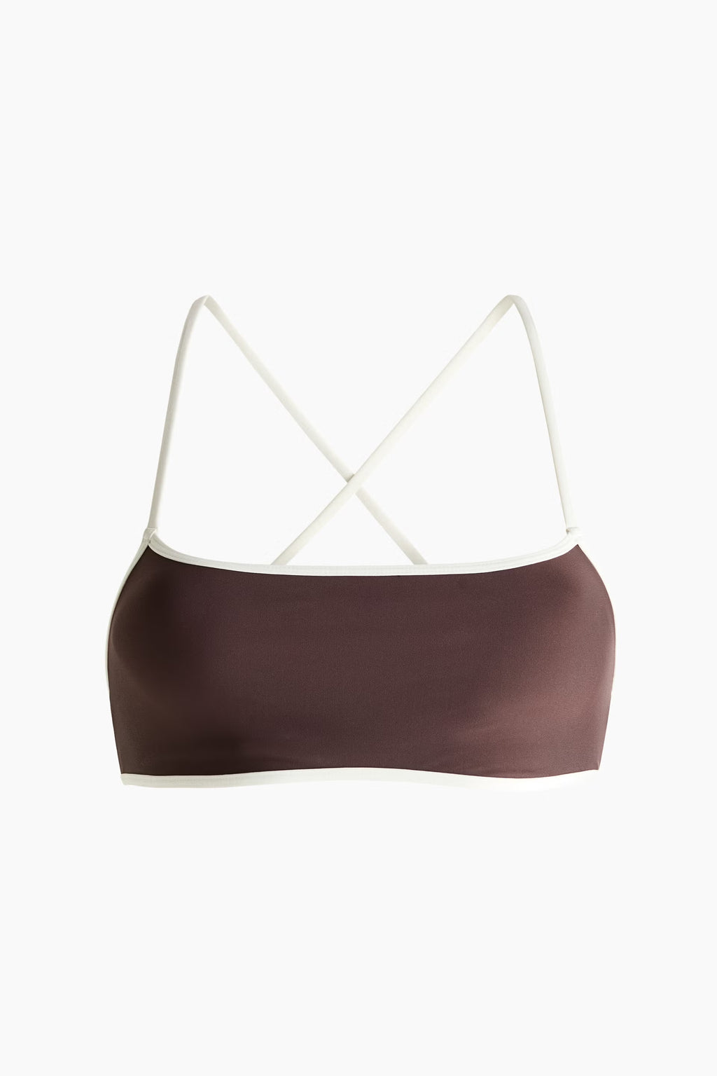 Women's Butter Coffee Padded Sports Bikini Set