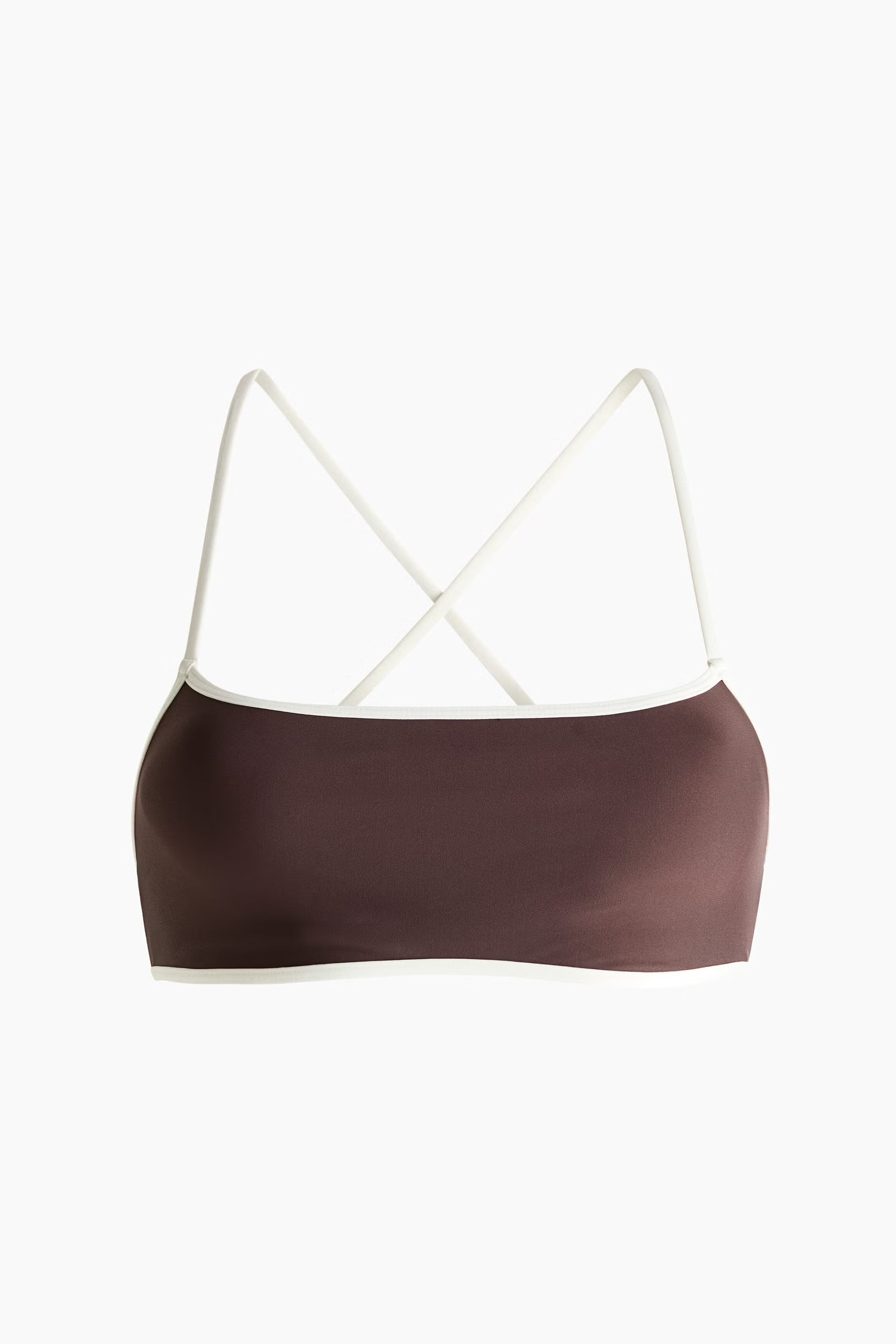 Women's Butter Coffee Padded Sports Bikini Set