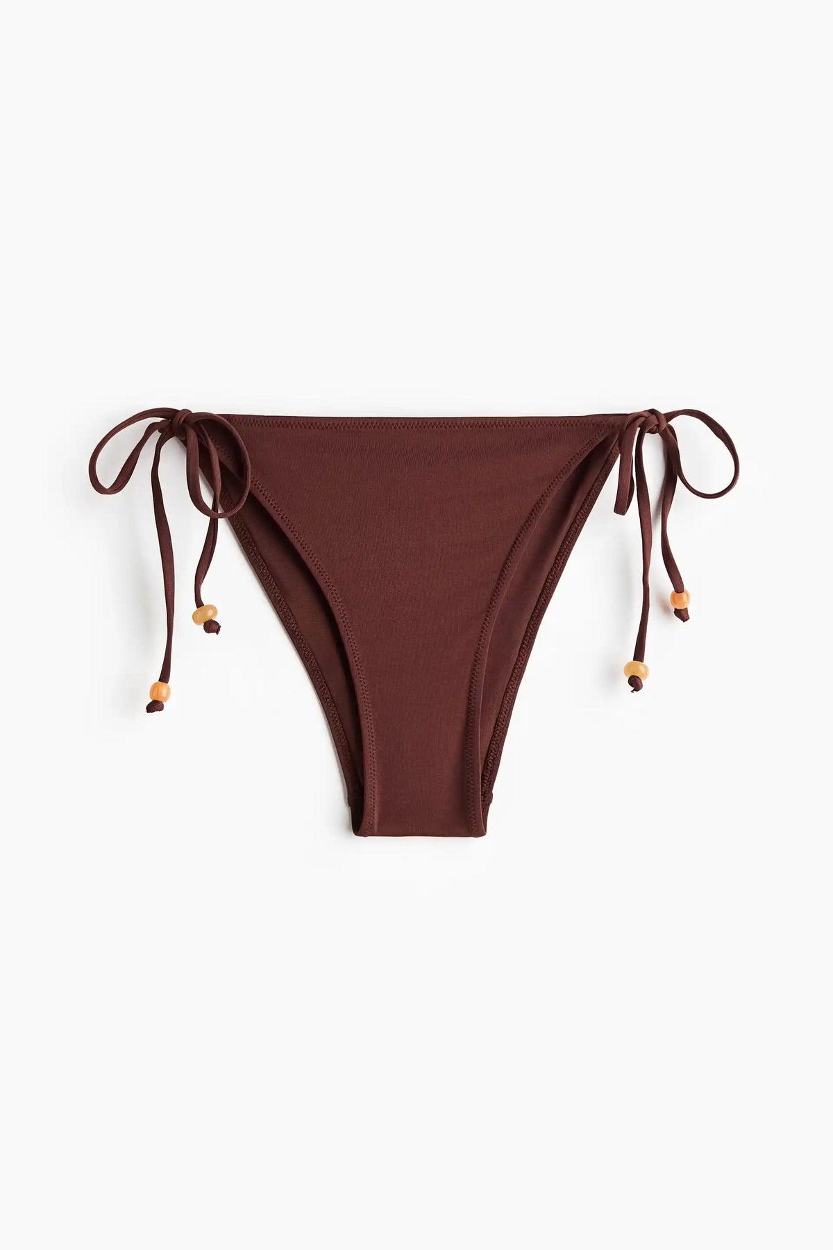Chocolate Brown Halter Triangle Bikini Set
