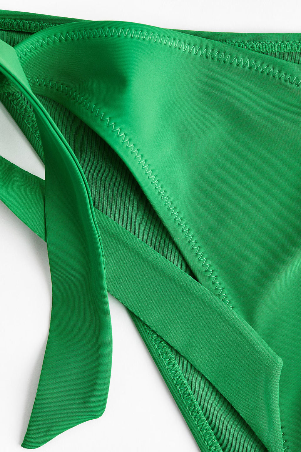 Vibrant Green Side-Tie Bikini Set