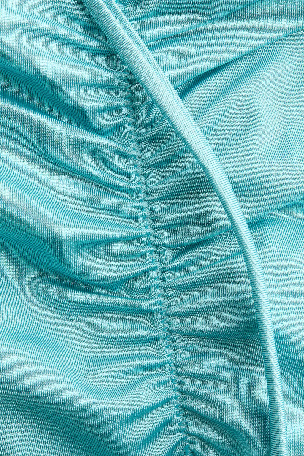Sky Blue Beaded Halter Bikini Set