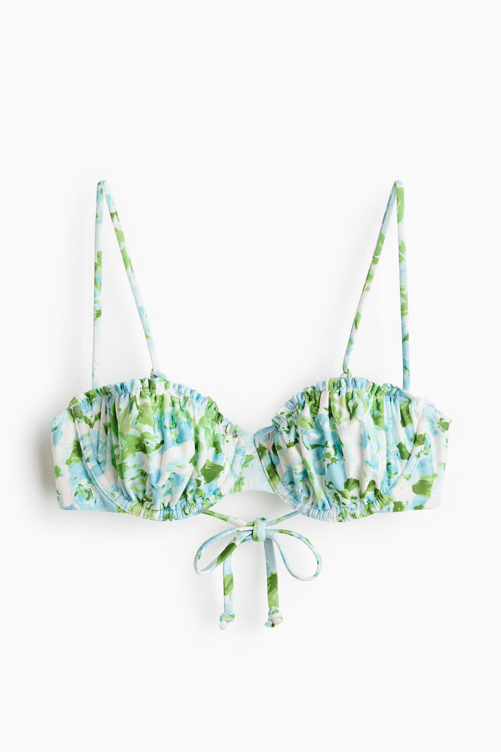 Floral Balconette Bikini for Beach
