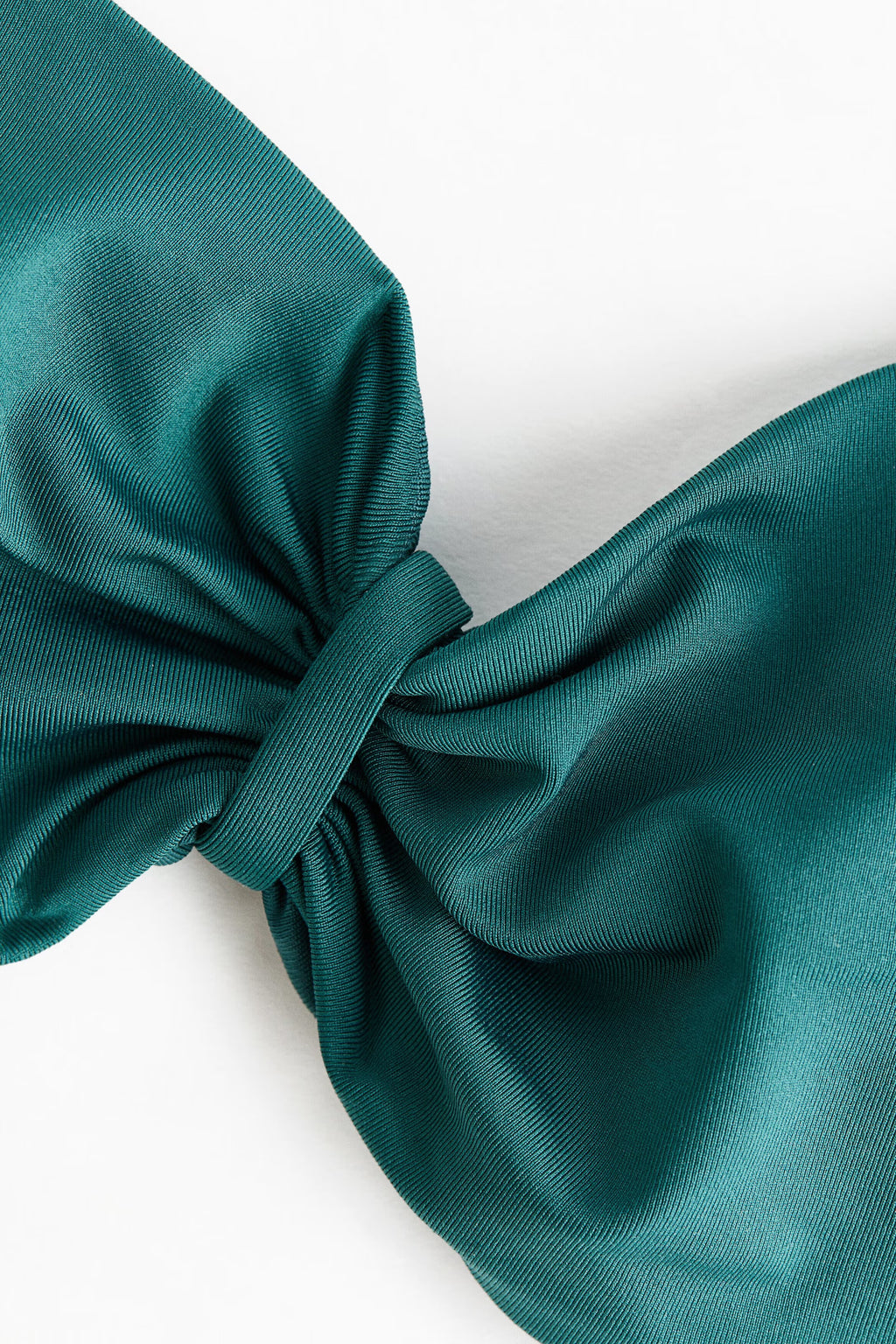 Teal Green Ruched Bikini Set