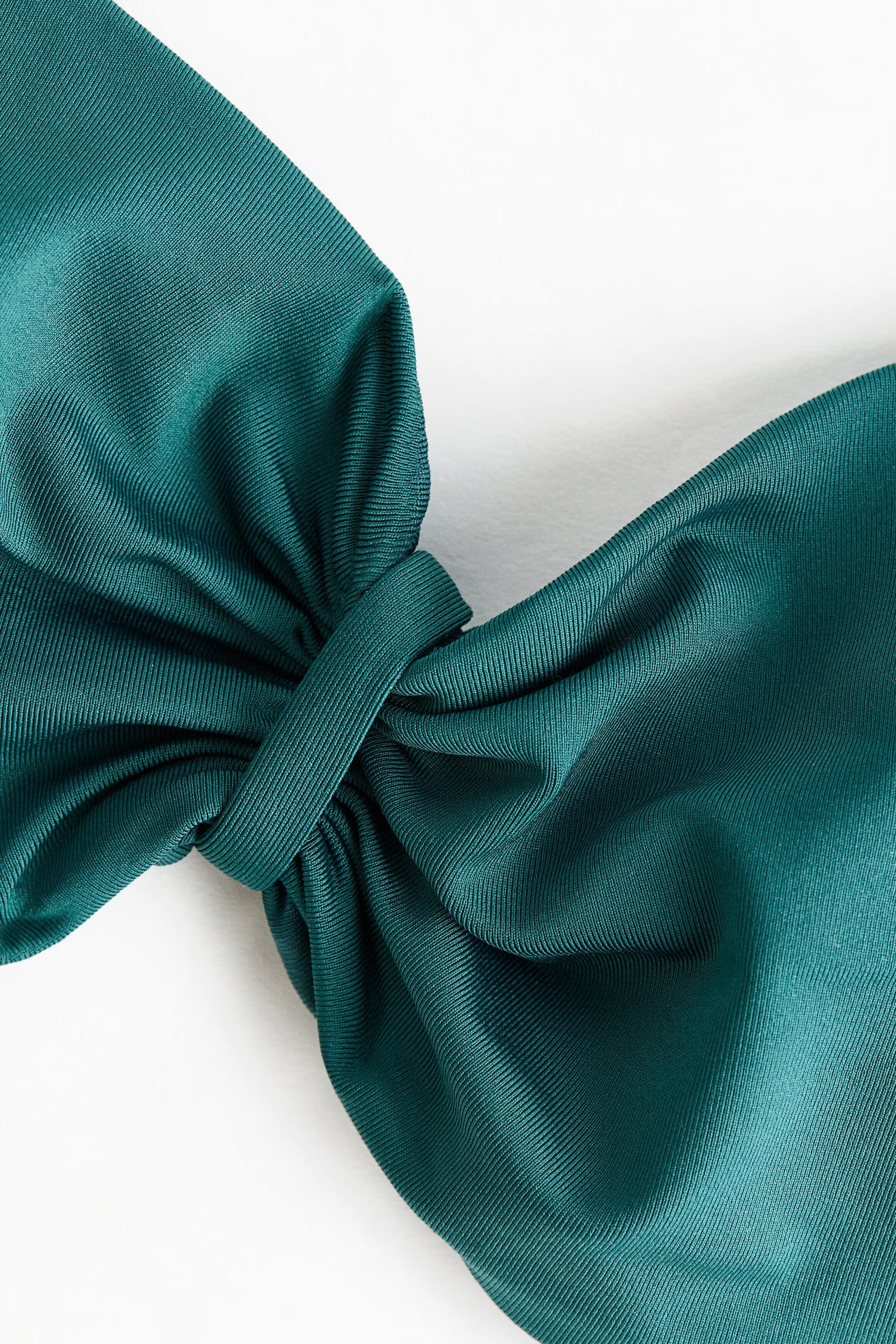 Teal Green Ruched Bikini Set