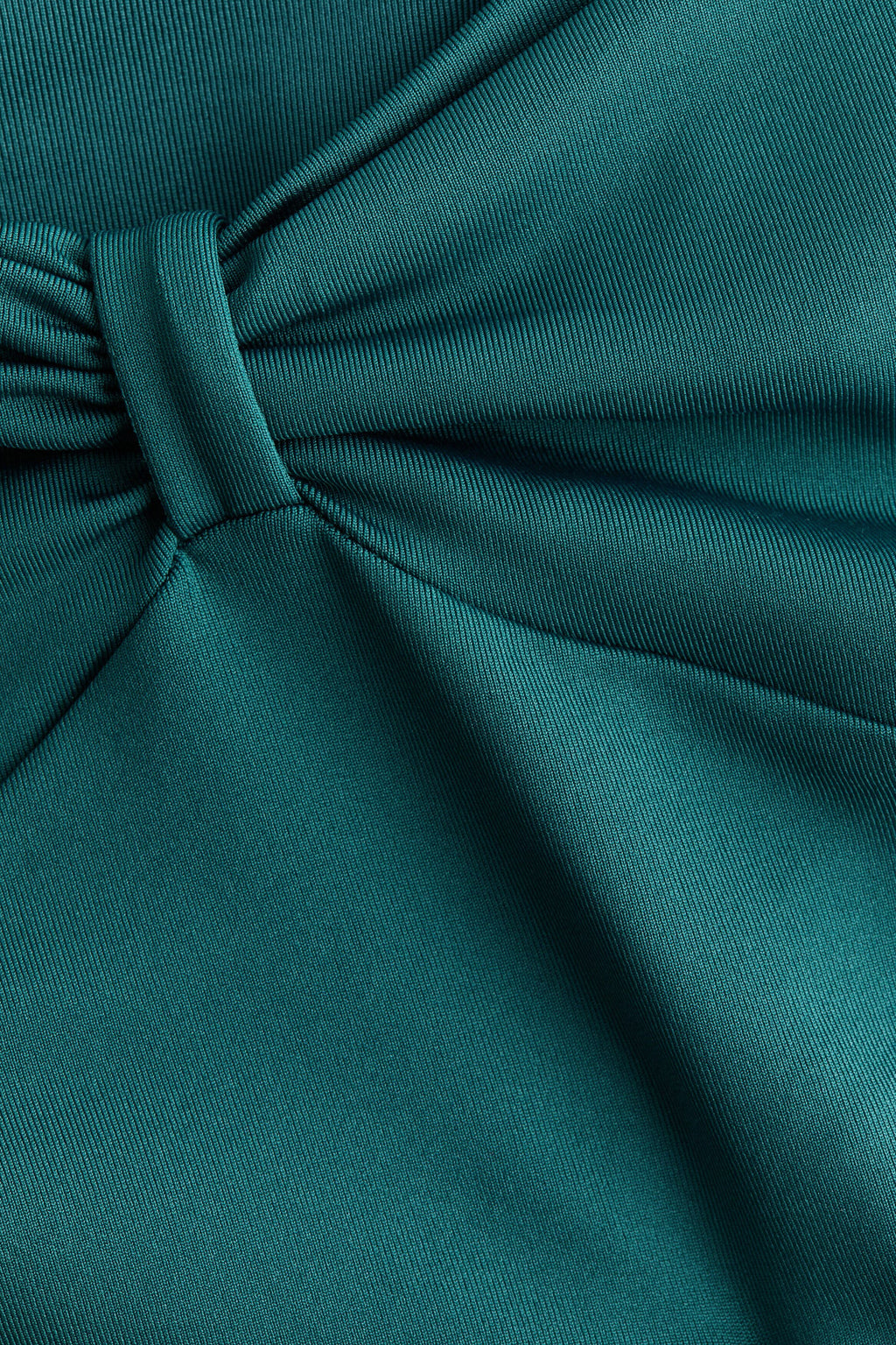 Teal Green Ruched Bikini Set