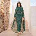 Cape Sleeve Maxi Dress