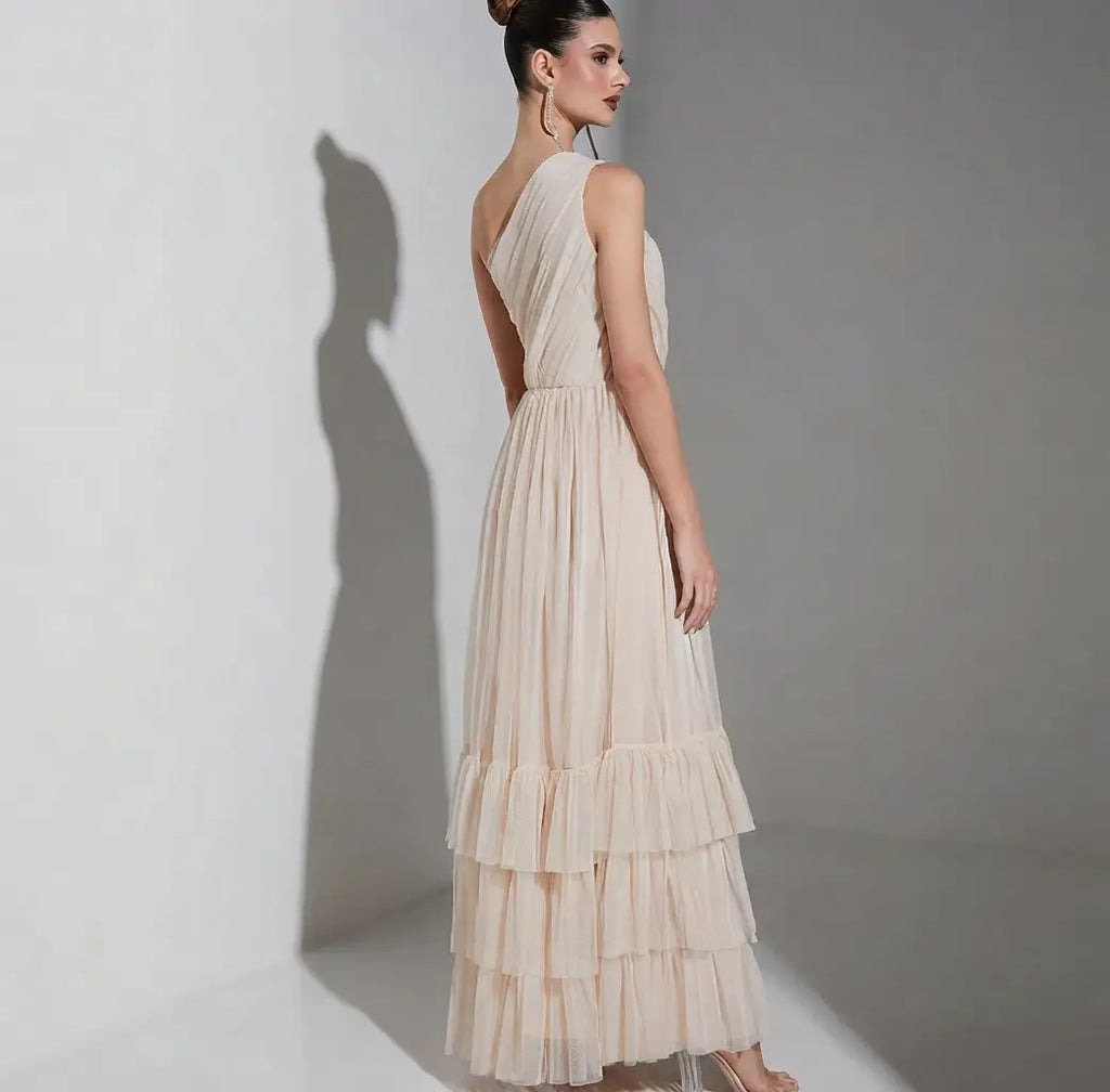 Namshi X Tulle Ruffle Dress