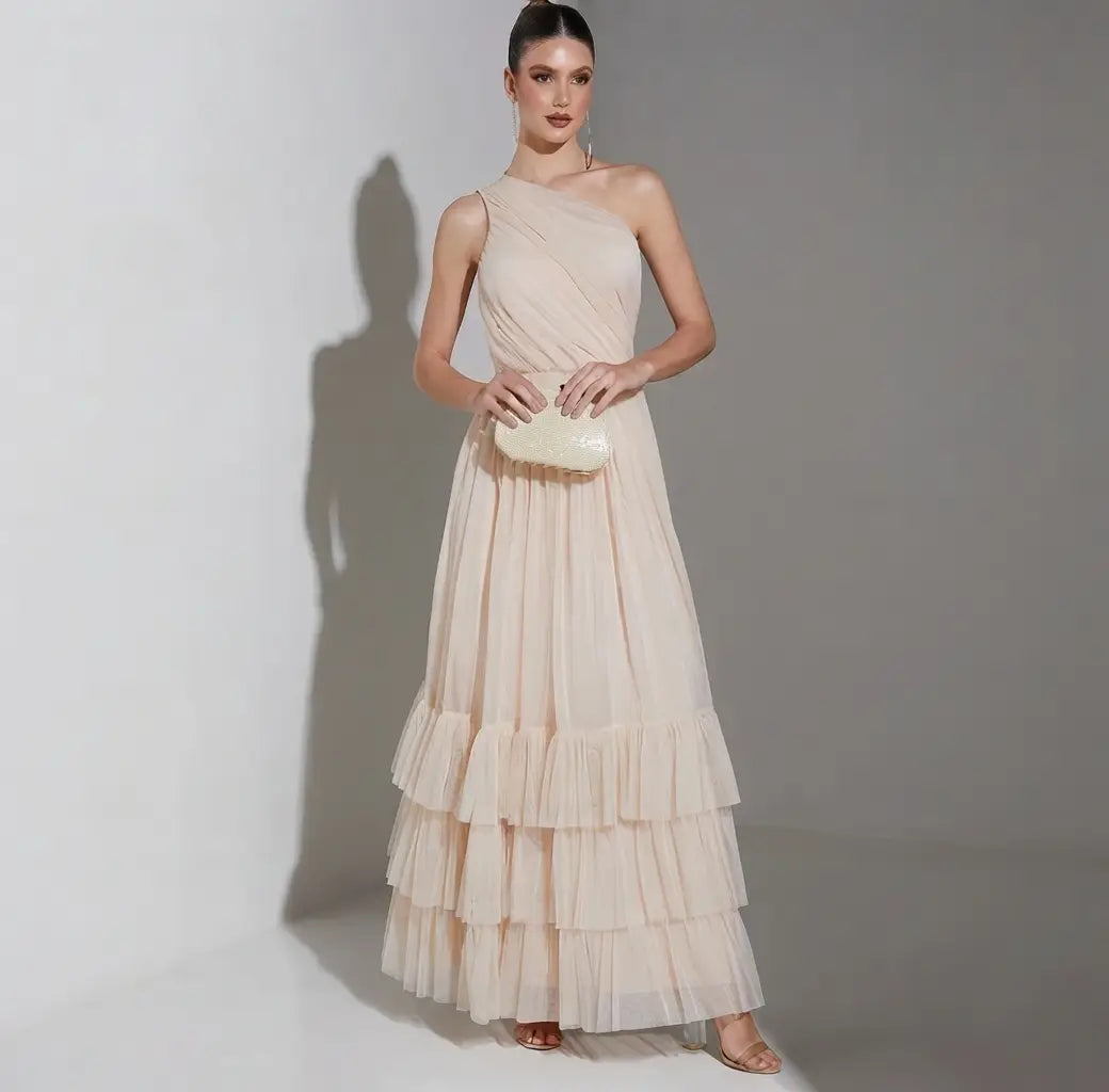 Namshi X Tulle Ruffle Dress