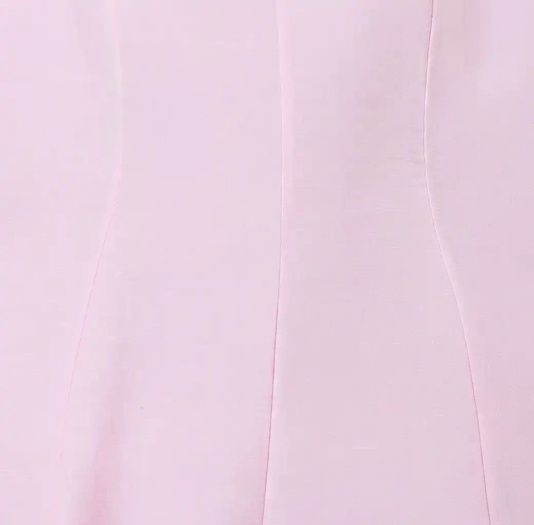 Pink Sleeveless Casual A-Line Maxi Dress