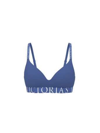 Cotton Exploded Logo Lightly Lined Wireless Bra The T-Shirt