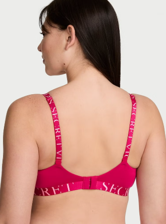 Cotton Exploded Logo Lightly Lined Wireless Bra The T-Shirt