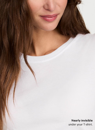 Cotton Exploded Logo Lightly Lined Wireless Bra The T-Shirt