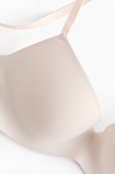 Microfibre push-up bra