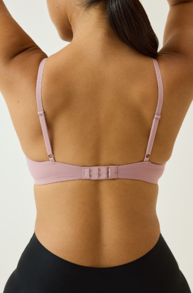 Microfibre push-up bra