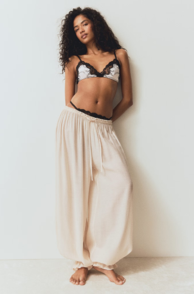Satin soft bra