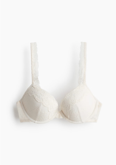 Lace push-up bra