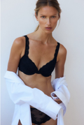 Lace push-up bra
