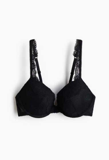 Lace push-up bra