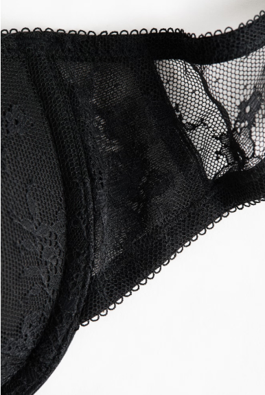 Lace push-up bra