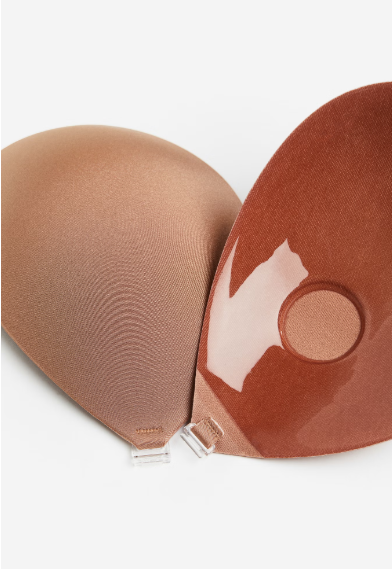 Self-adhesive bra