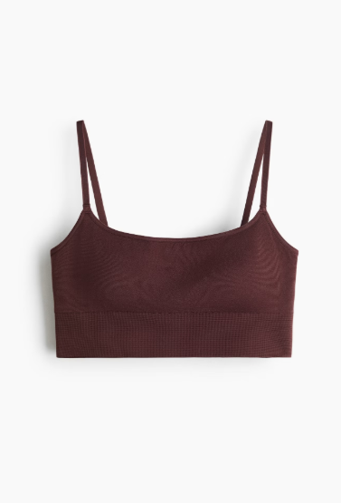Seamless padded bralette
