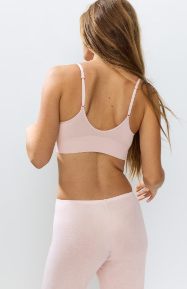 Seamless padded bralette