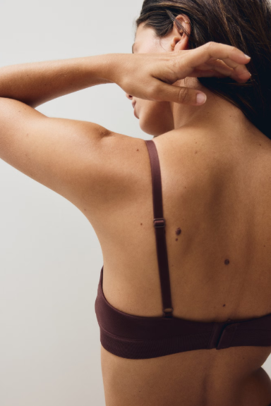 Seamless push-up-bra