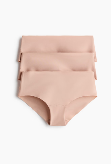3-pack invisible hipster briefs